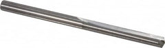 Atrax - #30, 0.1285", 140° Point, Solid Carbide Straight Flute Drill Bit - Industrial Tool & Supply