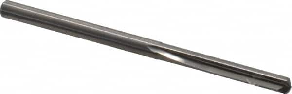 Atrax - #34, 0.111", 140° Point, Solid Carbide Straight Flute Drill Bit - Industrial Tool & Supply