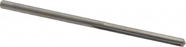 Atrax - #45, 0.082", 140° Point, Solid Carbide Straight Flute Drill Bit - Industrial Tool & Supply