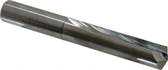 Atrax - 12mm, 140° Point, Solid Carbide Straight Flute Drill Bit - Industrial Tool & Supply