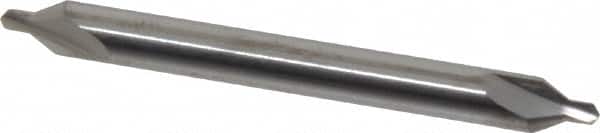 Atrax - #2 Plain Cut 60° Incl Angle Solid Carbide Combo Drill & Countersink - Industrial Tool & Supply