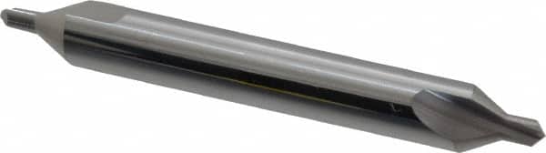 Atrax - #3 Plain Cut 60° Incl Angle Solid Carbide Combo Drill & Countersink - Industrial Tool & Supply