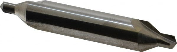 Atrax - #6 Plain Cut 60° Incl Angle Solid Carbide Combo Drill & Countersink - Industrial Tool & Supply