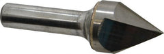 Atrax - 1" Head Diam, 1/2" Shank Diam, 1 Flute 60° Solid Carbide Countersink - Industrial Tool & Supply