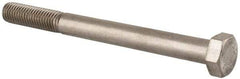 Value Collection - M12x1.75mm Metric Coarse, 130mm Length Under Head Hex Head Cap Screw - Partially Threaded, Grade 18-8 Stainless Steel, Uncoated, 19mm Hex - Industrial Tool & Supply