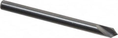 Atrax - 1/8" Head Diam, 1/8" Shank Diam, 1 Flute 82° Solid Carbide Countersink - Industrial Tool & Supply