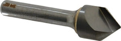 Atrax - 3/4" Head Diam, 3/8" Shank Diam, 1 Flute 82° Solid Carbide Countersink - Industrial Tool & Supply