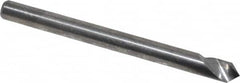 Atrax - 1/8" Head Diam, 1/8" Shank Diam, 1 Flute 90° Solid Carbide Countersink - Industrial Tool & Supply