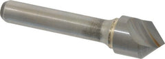 Atrax - 5/8" Head Diam, 3/8" Shank Diam, 1 Flute 90° Solid Carbide Countersink - Industrial Tool & Supply