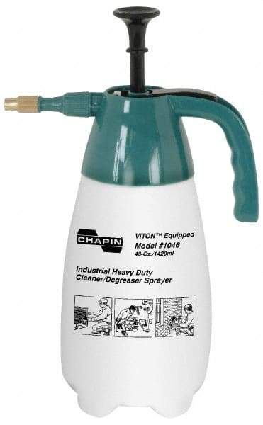 Chapin - 48 oz Garden Hand Sprayer - Use with Cleaners/Degreasers, Polyethylene Tank - Industrial Tool & Supply