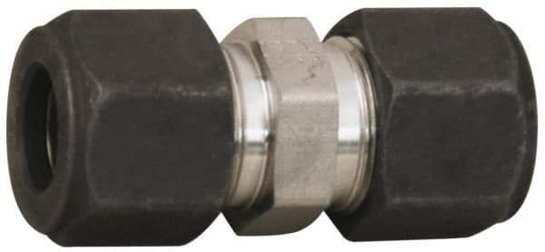 Parker - 5/8" OD, Stainless Steel Union - 15/16" Hex, Comp x Comp Ends - Industrial Tool & Supply