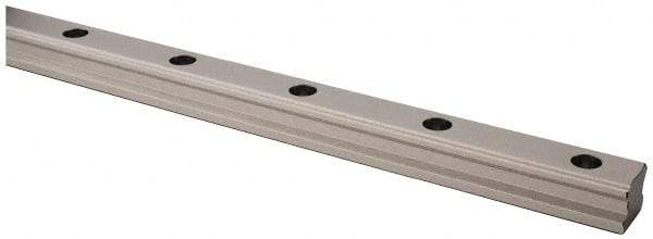 THK - 640mm OAL x 23mm Overall Width x 20mm Overall Height 4 Way SHS Rail - 60mm Between Holes, 7 x 11 x 9mm Hole Size - Industrial Tool & Supply