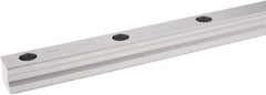 THK - 2,520mm OAL x 28mm Overall Width x 23mm Overall Height 4 Way SHS Rail - 80mm Between Holes, 9 x 14 x 12mm Hole Size - Industrial Tool & Supply
