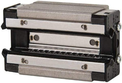 THK - 56.6mm L x 34mm W x 23.3mm H, 26mm Transverse Hole Spcg, 26mm Lateral Hole Spcg, 4 Way HSR Block - 9.5mm Overhang, 8.33 Kn Dynamic Capacity, M4x5 Hole, 13.5 kn Static Load Rating, 28" High Assembly - Industrial Tool & Supply