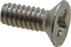 Value Collection - M2x0.40 Metric Coarse, 5mm OAL Phillips Drive Machine Screw - Flat Head, Grade 18-8 & A2 Stainless Steel, Uncoated, Without Washer - Industrial Tool & Supply