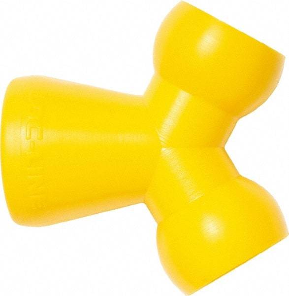 Loc-Line - 1/2" Hose Inside Diam, Coolant Hose Y-Fitting - For Use with Loc-Line Modular Hose System - Industrial Tool & Supply