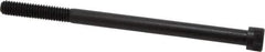 Made in USA - 5/16-18 UNC Hex Socket Drive, Socket Cap Screw - Alloy Steel, Black Oxide Finish, Partially Threaded, 5" Length Under Head - Industrial Tool & Supply