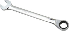 Blackhawk by Proto - 3/4" 12 Point Combination Wrench - 15° Head Angle, 6-3/4" OAL, Steel, Chrome Finish - Industrial Tool & Supply
