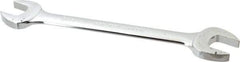 Blackhawk by Proto - 15/16" x 1" Standard Open End Wrench - 11-13/32" OAL, Double End, Full Polish Finish, 15° Head Angle - Industrial Tool & Supply