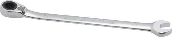 Blackhawk by Proto - 1/4" 12 Point Combination Wrench - 15° Head Angle, 5" OAL, Steel, Chrome Finish - Industrial Tool & Supply