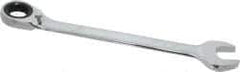 Blackhawk by Proto - 1" 12 Point Combination Wrench - 15° Head Angle, 12-11/16" OAL, Steel, Chrome Finish - Industrial Tool & Supply