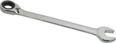 Blackhawk by Proto - 21mm 12 Point Combination Wrench - 15° Head Angle, 11-25/64" OAL, Steel, Chrome Finish - Industrial Tool & Supply