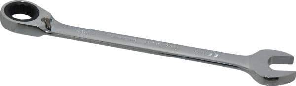 Blackhawk by Proto - 22mm 12 Point Combination Wrench - 15° Head Angle, 11-25/64" OAL, Steel, Chrome Finish - Industrial Tool & Supply