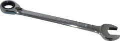 Blackhawk by Proto - 30mm 12 Point Combination Wrench - 15° Head Angle, 15-57/64" OAL, Steel, Chrome Finish - Industrial Tool & Supply