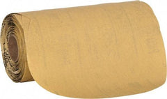 3M - 6" Diam, 400 Grit Aluminum Oxide Adhesive PSA Disc - Extra Fine Grade, Yellow, C Weighted Backing, Flexible, Use with Random Orbital Sanders - Industrial Tool & Supply