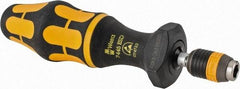 Wera - 1 Piece, 2-1/2 to 11-1/2 In/Lb, Adjustable Torque Limiting Screwdriver - 1/4" Drive - Industrial Tool & Supply