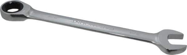 Paramount - 3/4" 12 Point Ratcheting Combination Wrench - 10" OAL, Chrome Vanadium Steel, Polished Finish - Industrial Tool & Supply