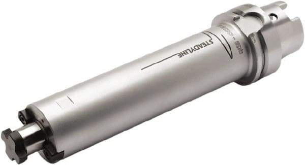 Seco - HSK63A Taper Shank 22mm Pilot Diam Shell Mill Holder - 8.27" Flange to Nose End Projection, 1.89" Nose Diam, Through-Spindle Coolant - Exact Industrial Supply