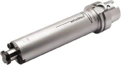 Seco - HSK63A Taper Shank 27mm Pilot Diam Shell Mill Holder - 10.24" Flange to Nose End Projection, 2.36" Nose Diam, Through-Spindle Coolant - Exact Industrial Supply