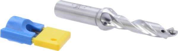 Iscar - 3/8" to 0.39" Diam, 5xD, 1.87" Max Depth, 1/2" Shank Diam, 4.26" OAL, Replaceable-Tip Drill - FCP, ICK, ICK-2M, ICM, ICP, iCP-2M Insert, 85441608 Toolholder, Series SumoCham - Industrial Tool & Supply