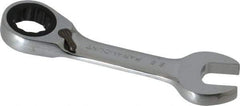 Paramount - 5/8" 12 Point Offset Combination Wrench - 15° Offset Angle, 4-7/8" OAL, Chrome Vanadium Steel, Polished Finish - Industrial Tool & Supply