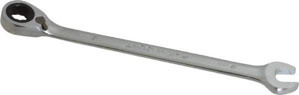 Paramount - 9mm 12 Point Combination Wrench - 5-57/64" OAL, Chrome Vanadium Steel, Polished Finish - Industrial Tool & Supply