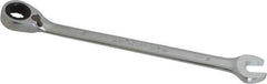 Paramount - 9mm 12 Point Combination Wrench - 5-57/64" OAL, Chrome Vanadium Steel, Polished Finish - Industrial Tool & Supply