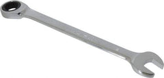 Paramount - 21mm 12 Point Combination Wrench - 15° Head Angle, 11-21/64" OAL, Chrome Vanadium Steel, Polished Finish - Industrial Tool & Supply
