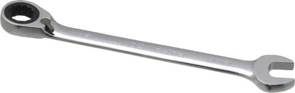 Paramount - 13mm 12 Point Combination Wrench - 15° Head Angle, 7" OAL, Chrome Vanadium Steel, Polished Finish - Industrial Tool & Supply