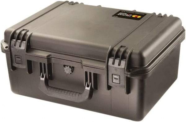 Pelican Products, Inc. - 15-13/64" Wide x 9" High, Clamshell Hard Case - Black, HPX High Performance Resin - Industrial Tool & Supply