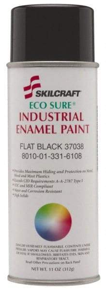 Ability One - 11 oz Gray Enamel Spray Primer - 8 to 10 Sq Ft Coverage, Quick Drying - Industrial Tool & Supply