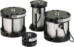 Parker - 2" Stroke x 9/16" Bore Single Acting Air Cylinder - 10-32 Port, 8-32 Rod Thread, -10 to 200°F - Industrial Tool & Supply