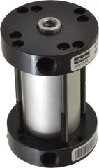 Parker - 1" Stroke x 1-1/8" Bore Double Acting Air Cylinder - 1/8 Port, 5/16-24 Rod Thread, -10 to 200°F - Industrial Tool & Supply