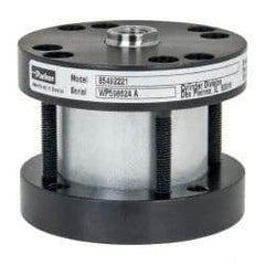 Parker - 1" Stroke x 1-1/2" Bore Double Acting Air Cylinder - 1/8 Port, 3/8-24 Rod Thread, -10 to 200°F - Industrial Tool & Supply