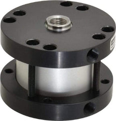 Parker - 1" Stroke x 2" Bore Double Acting Air Cylinder - 1/8 Port, 1/2-20 Rod Thread, -10 to 200°F - Industrial Tool & Supply