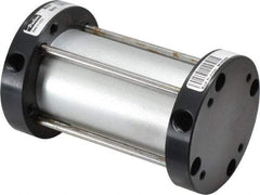 Parker - 2" Stroke x 1-1/2" Bore Single Acting Air Cylinder - 1/8 Port, 3/8-24 Rod Thread, -10 to 200°F - Industrial Tool & Supply