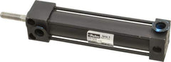 Parker - 3" Stroke x 3/4" Bore Double Acting Air Cylinder - 1/8 Port, 1/4-20 Rod Thread, 200 Max psi, -10 to 165°F - Industrial Tool & Supply