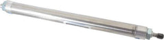 Parker - 12" Stroke x 1-1/4" Bore Double Acting Air Cylinder - 1/8 Port, 7/16-20 Rod Thread, 250 Max psi, 14 to 140°F - Industrial Tool & Supply