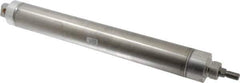 Parker - 12" Stroke x 2" Bore Double Acting Air Cylinder - 1/4 Port, 1/2-20 Rod Thread, 250 Max psi, 14 to 140°F - Industrial Tool & Supply