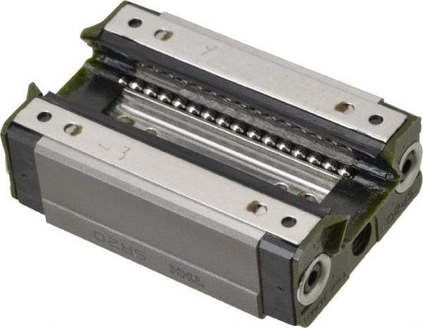 THK - 66.2mm L x 42mm W x 22mm H, 32mm Transverse Hole Spcg, 32mm Lateral Hole Spcg, Horizontal Mount Radial SR Block - 11mm Overhang, 12.5 Kn Dynamic Capacity, M5X8 Hole, 25.2 kn Static Load Rating, 28" High Assembly - Industrial Tool & Supply